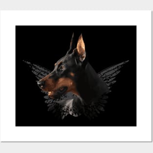 Doberman Pinscher - Dobermann Posters and Art